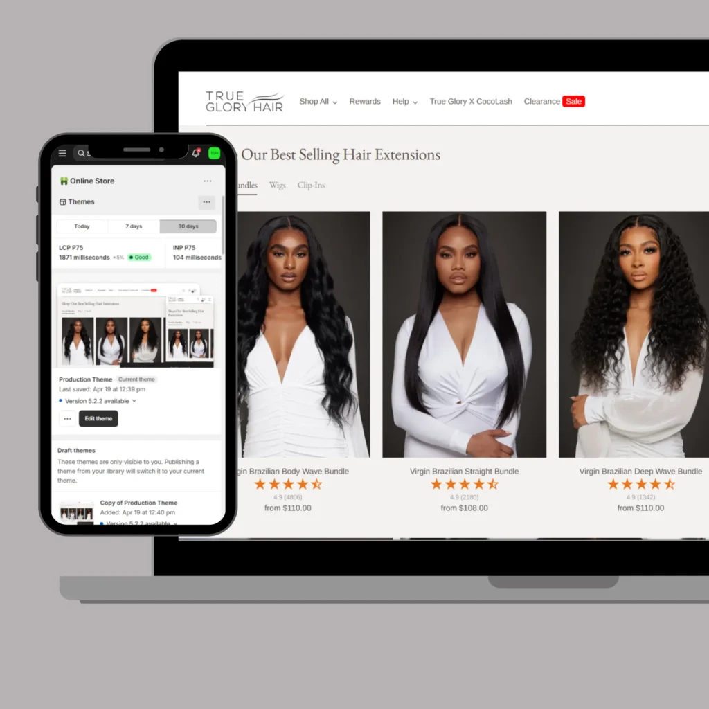 True Glory Hair portfolio