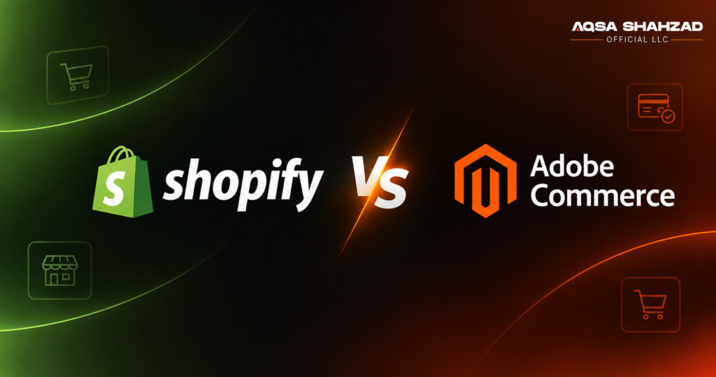 Shopify vs Magento ecommerce platform comparison