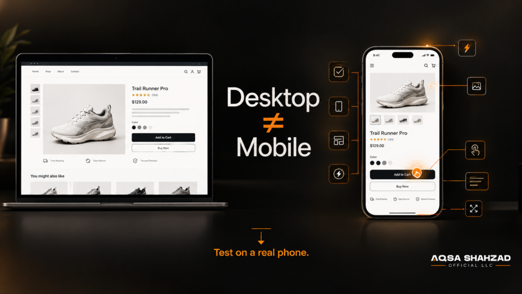 mobile desktop testing