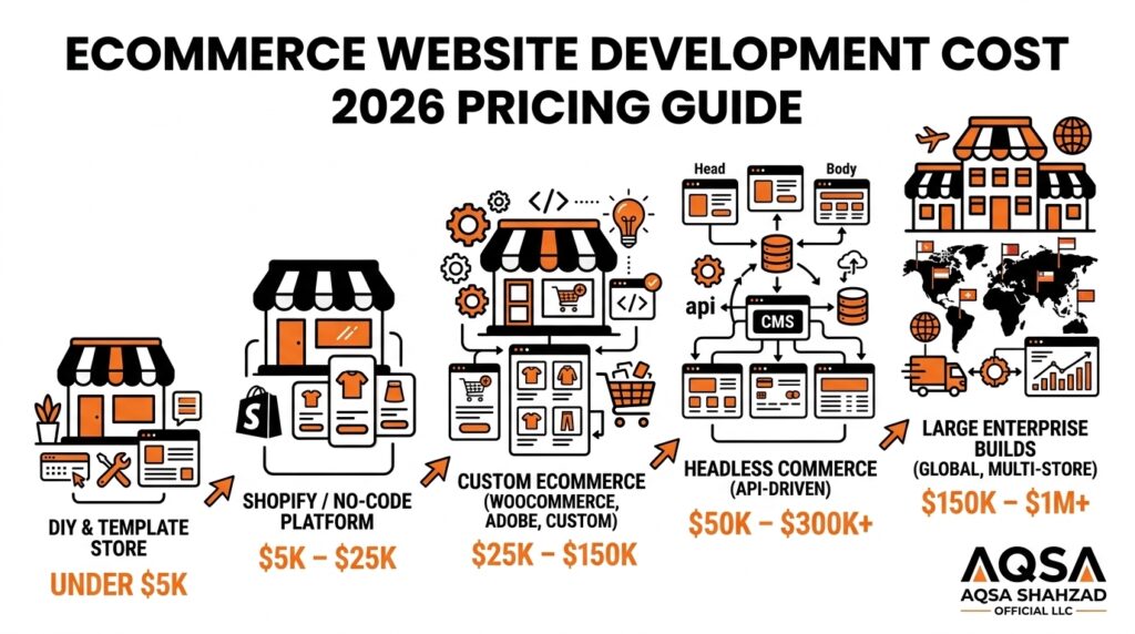 Ecommerce Website Development Cost: 2026 Pricing Guide